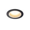 NUMINOS, encastré de plafond intérieur, 20°, noir/blanc, LED, 3000K