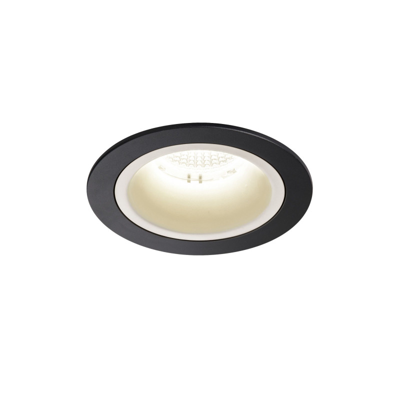 NUMINOS, encastré de plafond intérieur, 20°, noir/blanc, LED, 4000K