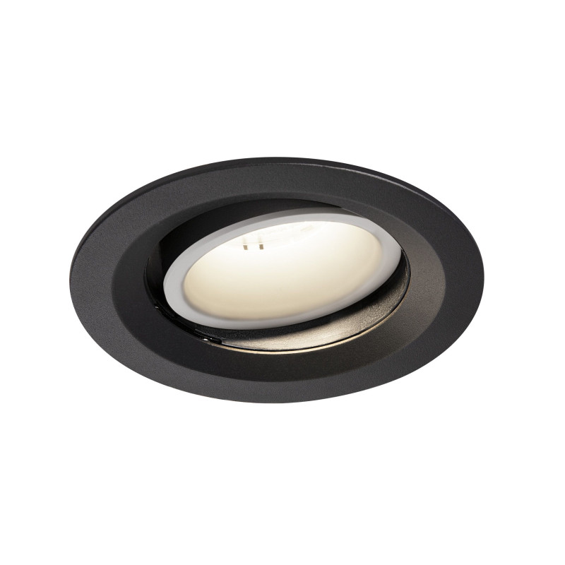 NUMINOS, encastré de plafond intérieur, 20°, noir/blanc, LED, 4000K, orientable