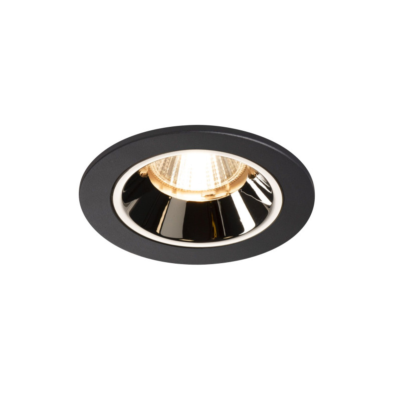 NUMINOS, encastré de plafond intérieur, 20°, noir/chrome, LED, 2700K