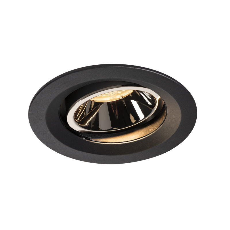 NUMINOS, encastré de plafond intérieur, 20°, noir/chrome, LED, 3000K, orientable