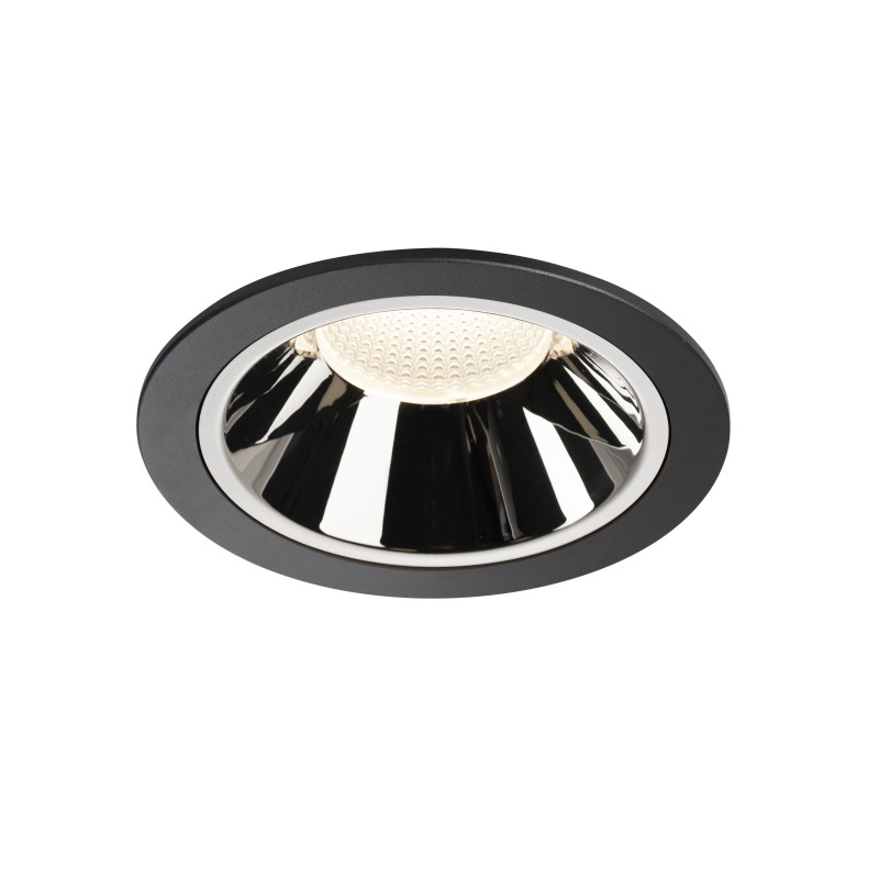 NUMINOS, encastré de plafond intérieur, 20°, noir/chrome, LED, 4000K