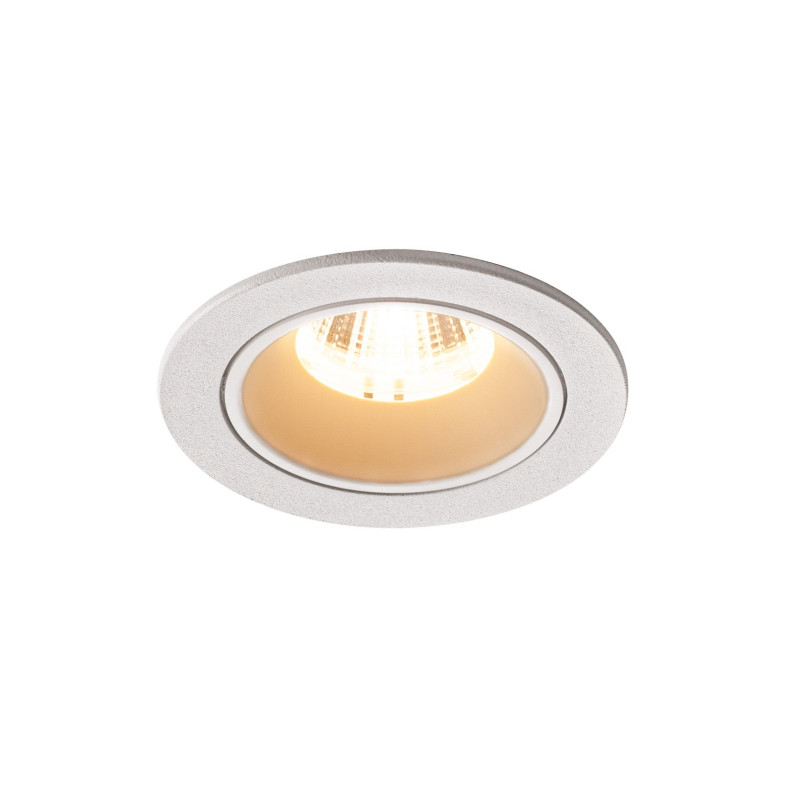NUMINOS, encastré de plafond intérieur, 40°, blanc, LED, 2700K