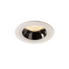 NUMINOS, encastré de plafond intérieur, 40°, blanc/chrome, LED, 3000K