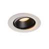 NUMINOS, encastré de plafond intérieur, 40°, blanc/noir, LED, 2700K, orientable