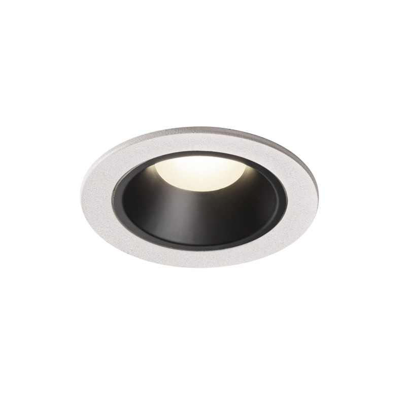 NUMINOS, encastré de plafond intérieur, 40°, blanc/noir, LED, 4000K