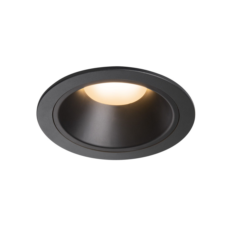 NUMINOS, encastré de plafond intérieur, 40°, noir, LED, 2700K