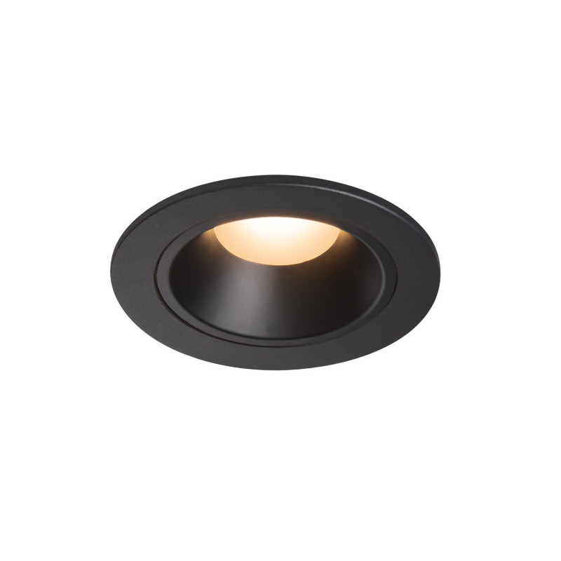 NUMINOS, encastré de plafond intérieur, 40°, noir, LED, 2700K