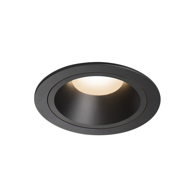 NUMINOS, encastré de plafond intérieur, 40°, noir, LED, 3000K