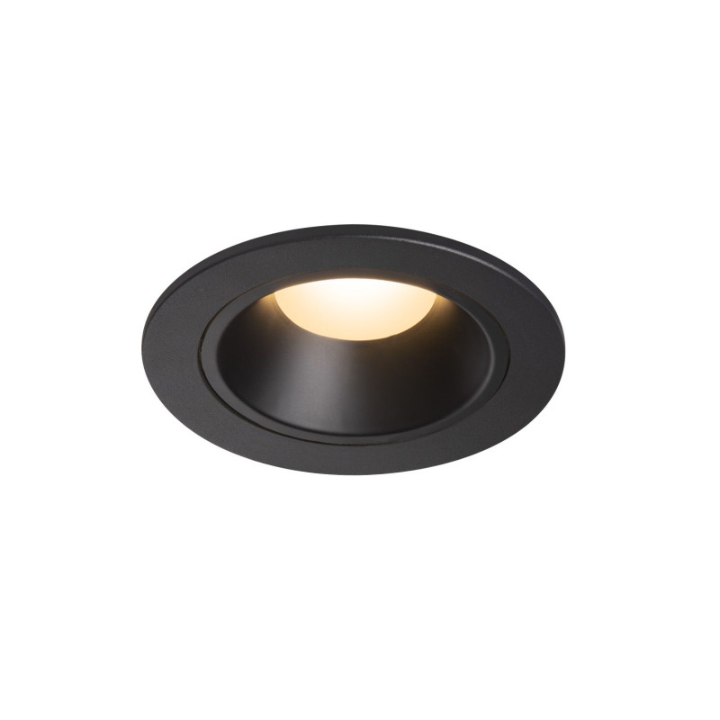 NUMINOS, encastré de plafond intérieur, 40°, noir, LED, 3000K