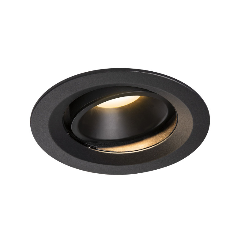 NUMINOS, encastré de plafond intérieur, 40°, noir, LED, 3000K, orientable