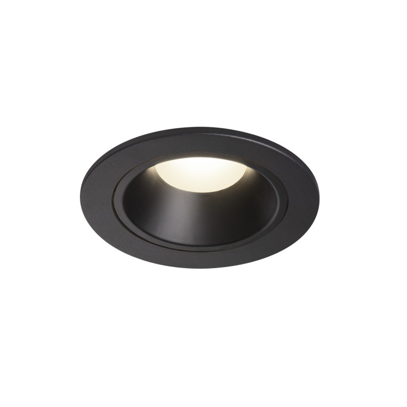 NUMINOS, encastré de plafond intérieur, 40°, noir, LED, 4000K