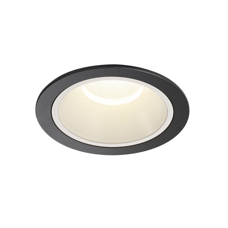 NUMINOS, encastré de plafond intérieur, 40°, noir/blanc, LED, 4000K