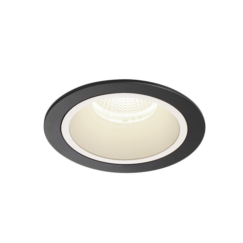 NUMINOS, encastré de plafond intérieur, 40°, noir/blanc, LED, 4000K