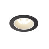 NUMINOS, encastré de plafond intérieur, 40°, noir/blanc, LED, 4000K
