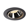NUMINOS, encastré de plafond intérieur, 40°, noir/chrome, LED, 3000K, orientable