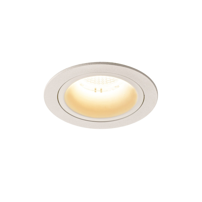 NUMINOS, encastré de plafond intérieur, 55°, blanc, LED, 3000K