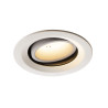 NUMINOS, encastré de plafond intérieur, 55°, blanc, LED, 3000K, orientable