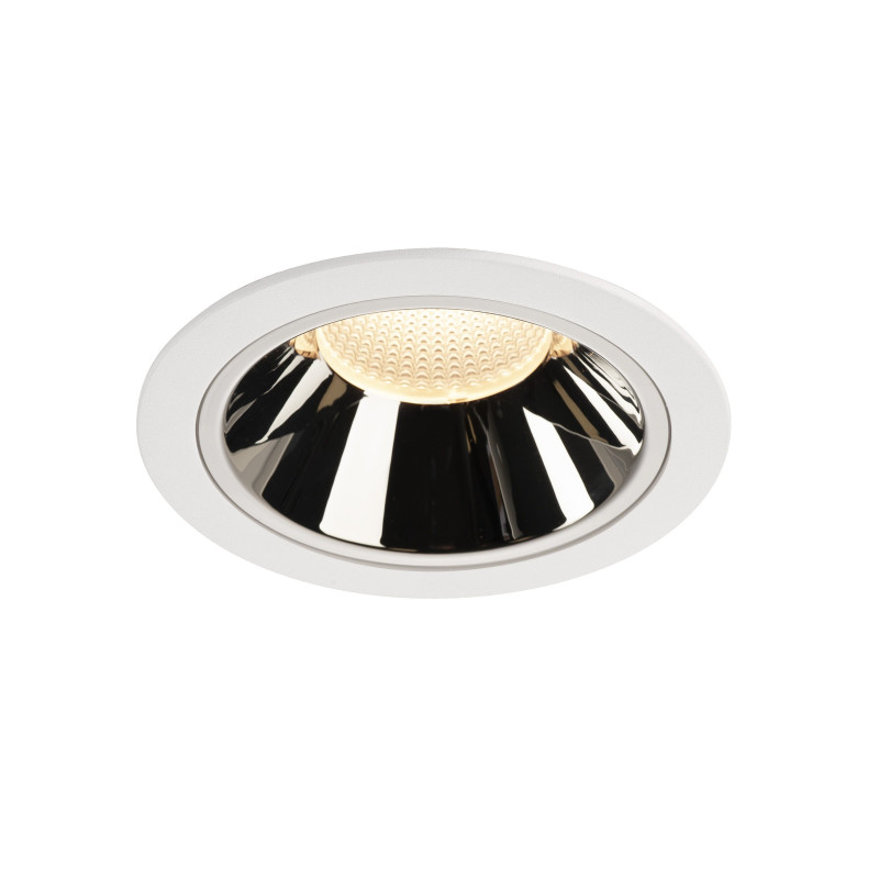 NUMINOS, encastré de plafond intérieur, 55°, blanc/chrome, LED, 3000K
