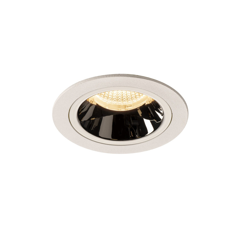 NUMINOS, encastré de plafond intérieur, 55°, blanc/chrome, LED, 3000K