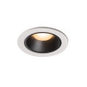 NUMINOS, encastré de plafond intérieur, 55°, blanc/noir, LED, 2700K