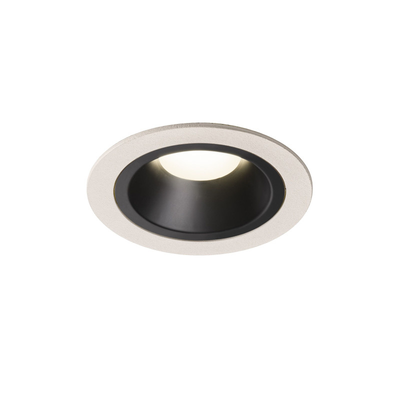NUMINOS, encastré de plafond intérieur, 55°, blanc/noir, LED, 4000K