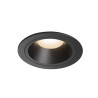 NUMINOS, encastré de plafond intérieur, 55°, noir, LED, 3000K