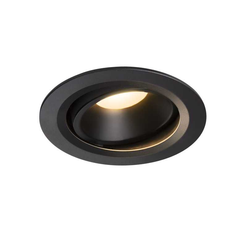 NUMINOS, encastré de plafond intérieur, 55°, noir, LED, 3000K, orientable