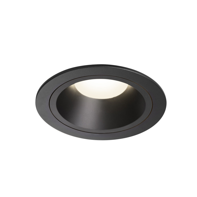 NUMINOS, encastré de plafond intérieur, 55°, noir, LED, 4000K