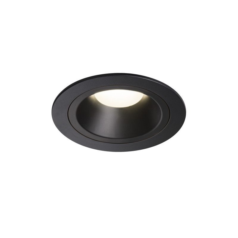 NUMINOS, encastré de plafond intérieur, 55°, noir, LED, 4000K