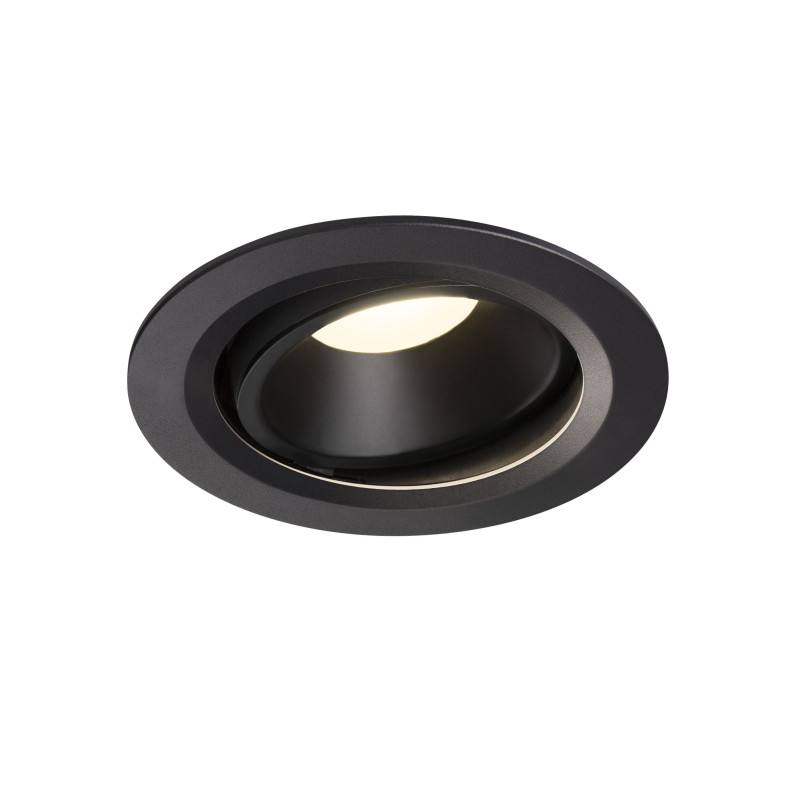 NUMINOS, encastré de plafond intérieur, 55°, noir, LED, 4000K, orientable