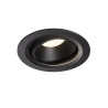 NUMINOS, encastré de plafond intérieur, 55°, noir, LED, 4000K, orientable