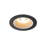 NUMINOS, encastré de plafond intérieur, 55°, noir/blanc, LED, 2700K