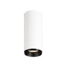 NUMINOS, plafonnier intérieur, 24°, blanc/noir, LED, 10,42W, 3000K, variable Triac