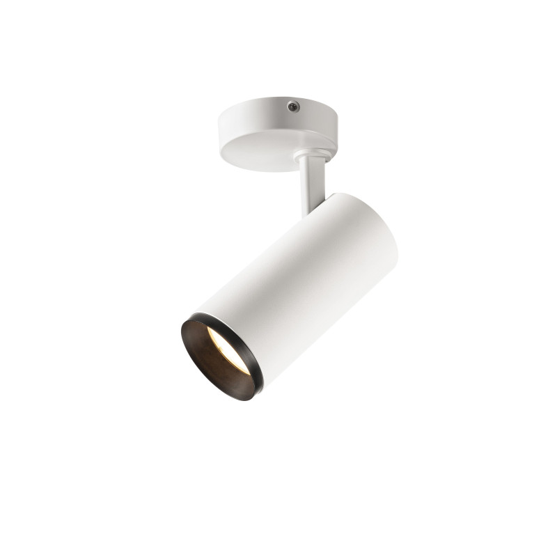 NUMINOS, plafonnier intérieur, 24°, blanc/noir, LED, 20,1W, 3000K, variable Dali