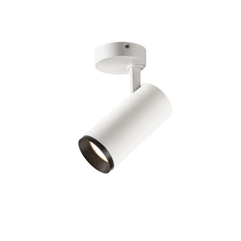 NUMINOS, plafonnier intérieur, 24°, blanc/noir, LED, 20,1W, 4000K, variable Dali