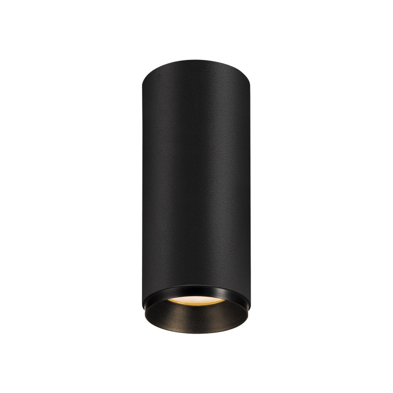 NUMINOS, plafonnier intérieur, 24°, noir, LED, 10,42W, 2700K, variable Triac