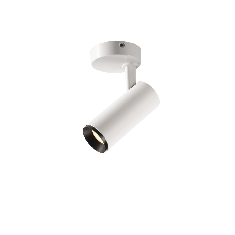 NUMINOS, plafonnier intérieur, 36°, blanc/noir, LED, 10,42W, 3000K, variable Dali