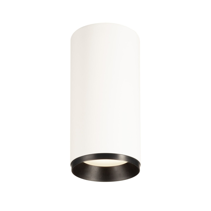 NUMINOS, plafonnier intérieur, 36°, blanc/noir, LED, 28W, 4000K, variable Dali