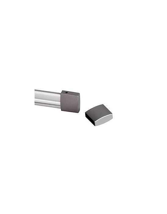 Easytec ii, gris argent, embouts gris argent 2 pieces
