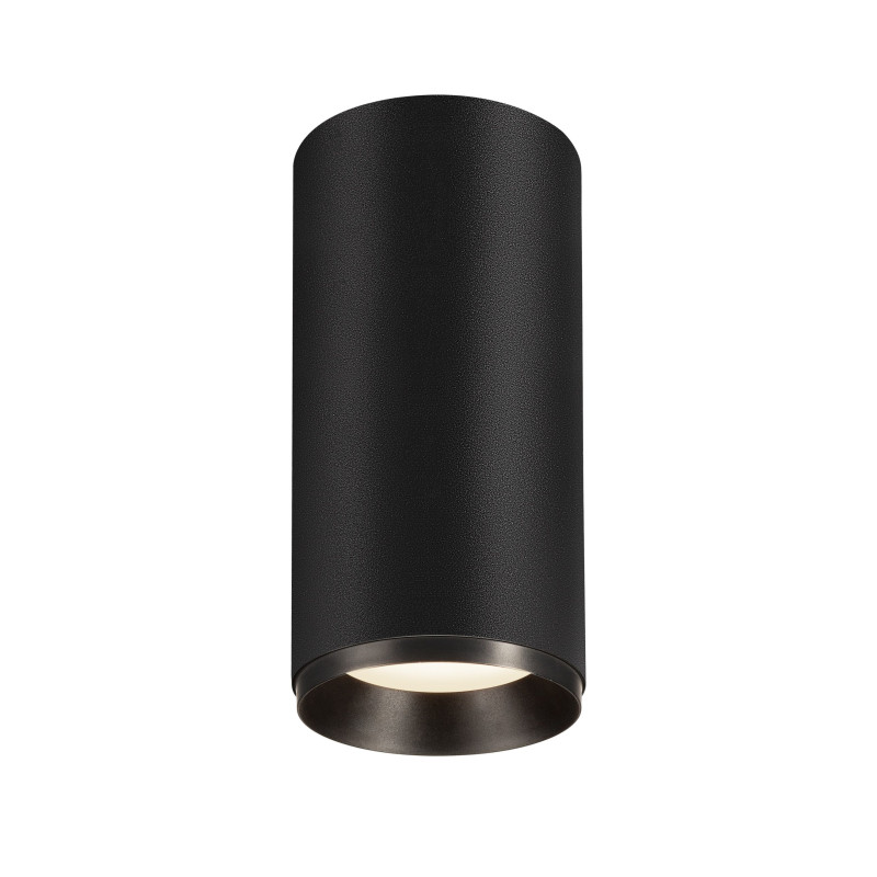 NUMINOS, plafonnier intérieur, 36°, noir, LED, 28W, 4000K, variable Dali