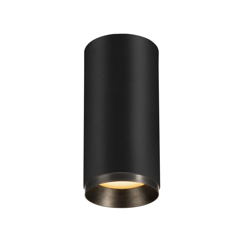 NUMINOS, plafonnier intérieur, 60°, noir, LED, 20,1W, 2700K, variable Dali