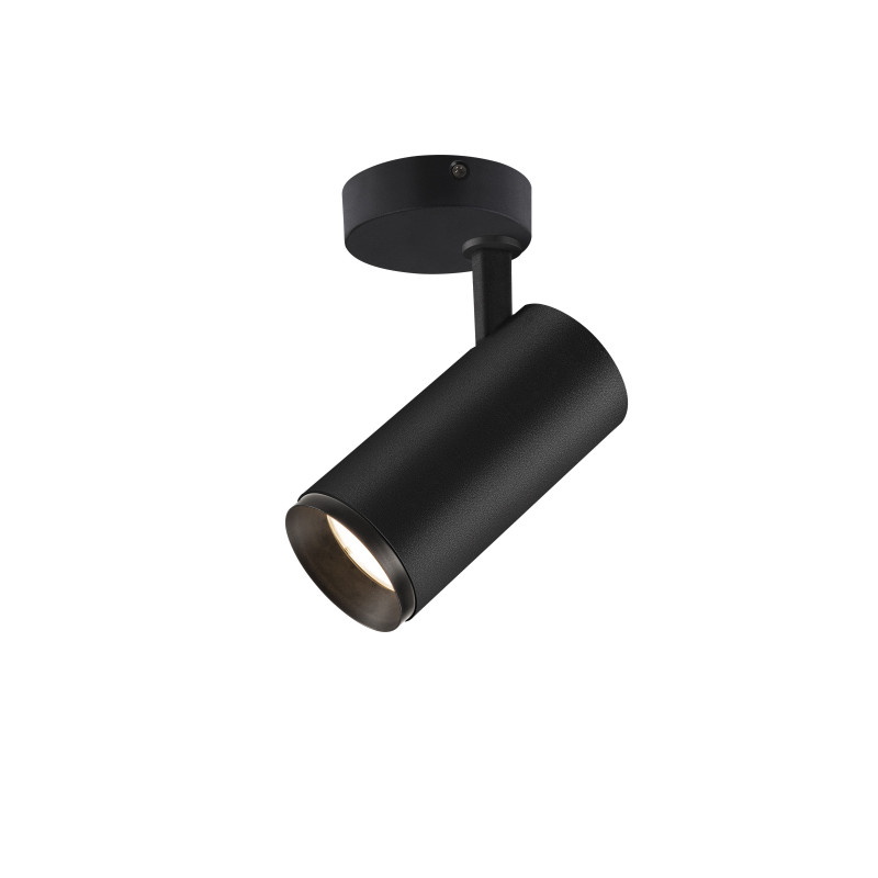 NUMINOS, plafonnier intérieur, 60°, noir, LED, 20,1W, 4000K, variable Triac