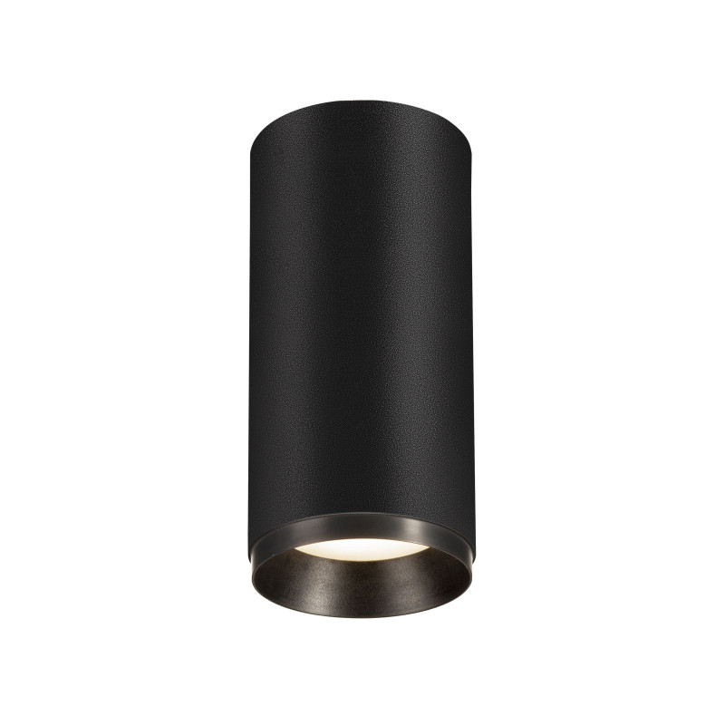NUMINOS, plafonnier intérieur, 60°, noir, LED, 20,1W, 4000K, variable Triac
