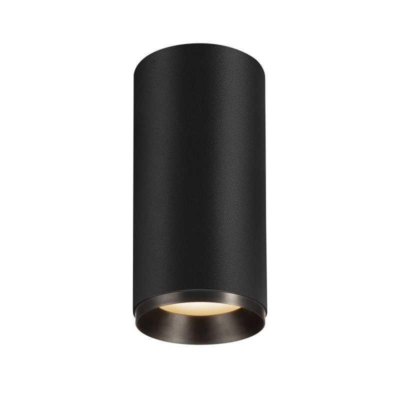 NUMINOS, plafonnier intérieur, 60°, noir, LED, 28W, 3000K, variable Triac