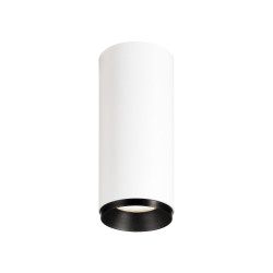 NUMINOS, plafonnier intérieur, 60°, blanc/noir, LED, 10,42W, 4000K, variable Dali