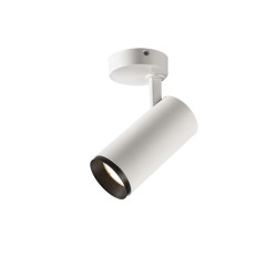 NUMINOS, plafonnier intérieur, 60°, blanc/noir, LED, 20,1W, 4000K, variable Triac
