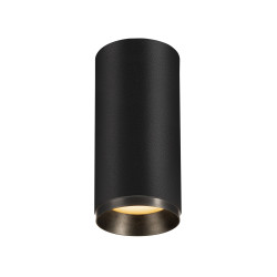 NUMINOS, plafonnier intérieur, 60°, noir, LED, 20,1W, 2700K, variable Dali