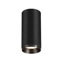 NUMINOS, plafonnier intérieur, 60°, noir, LED, 20,1W, 4000K, variable Triac