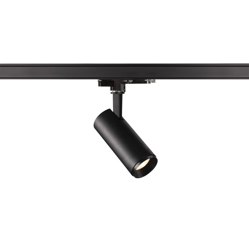 NUMINOS, spot pour rail 3 allumages, intérieur, 24°, noir, LED, 10,42W, 3000K, variable Dali